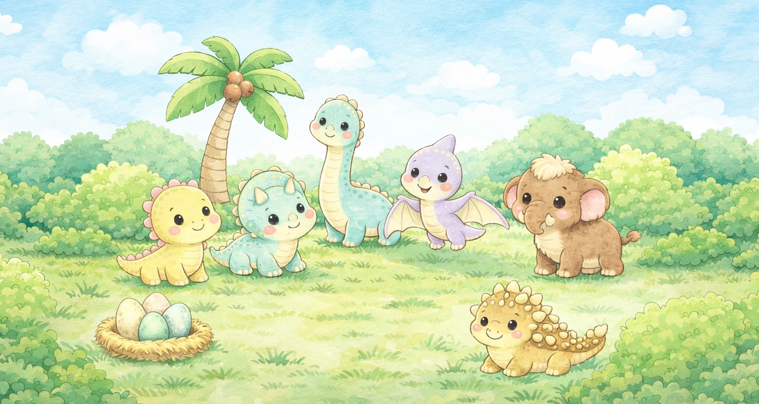 kit digital dino baby png