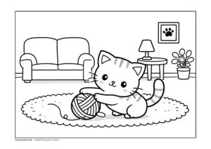 desenho de gatinho para colorir desenho de gatinho para colorir