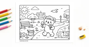 ursinhos para colorir bobbie goods
