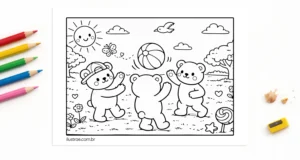 ursinhos para colorir bobbie goods